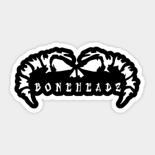 BoneheadZ Front Logo Sticker